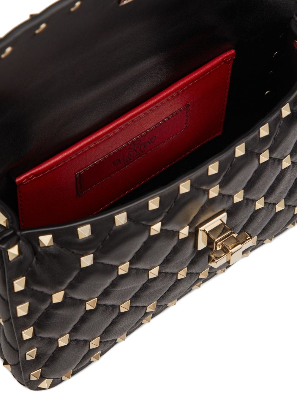 Valentino Garavani Rockstud Spike Small Nappa Bag