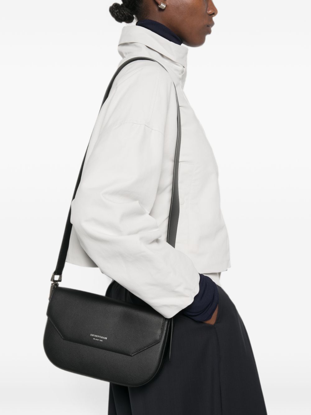 Emporio Armani Leather Crossbody Bag
