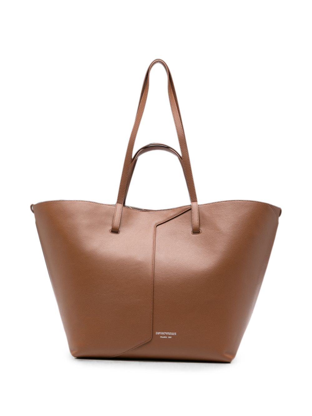 Emporio Armani Leather Tote Bag