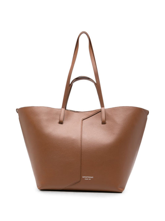 Emporio Armani Leather Tote Bag