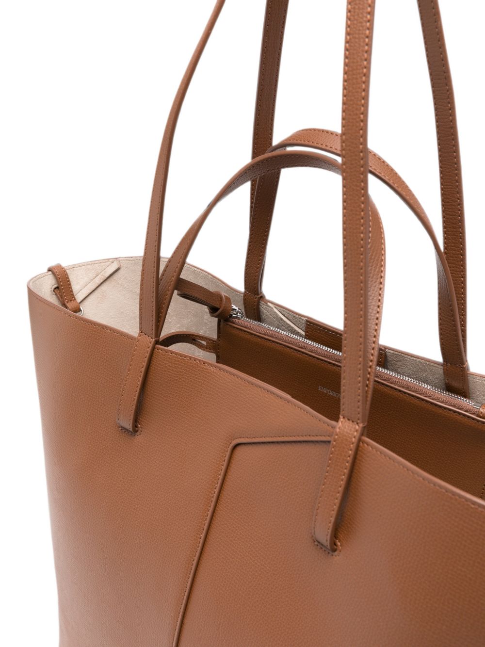 Emporio Armani Leather Tote Bag