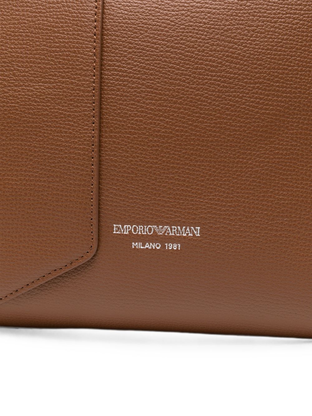 Emporio Armani Leather Tote Bag