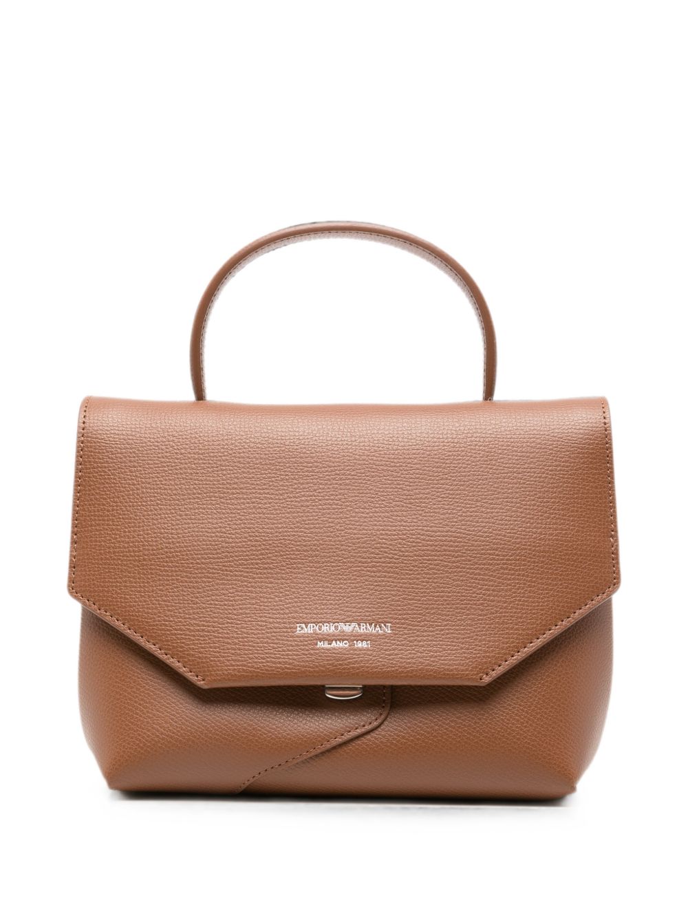 Emporio Armani Leather Top Handle Bag