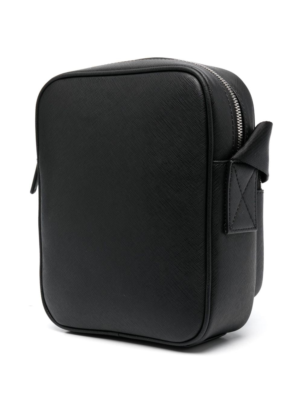 Emporio Armani Leather Top Zip Bag