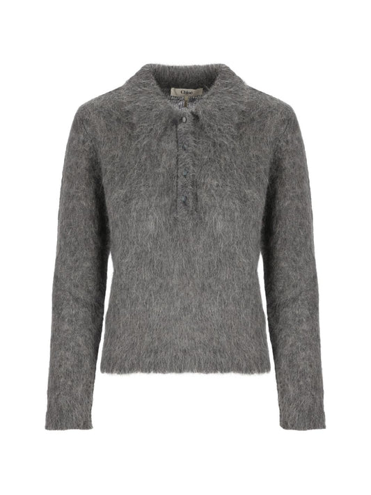 Chloé Chloè T-shirts and Polos GREY