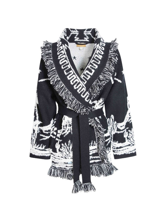 ALANUI Sweaters BLACK