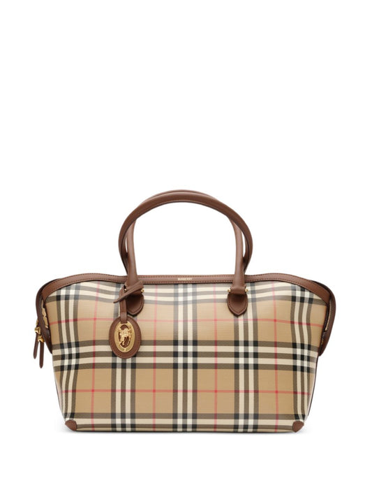 Burberry Check Canvas Travel Pouch