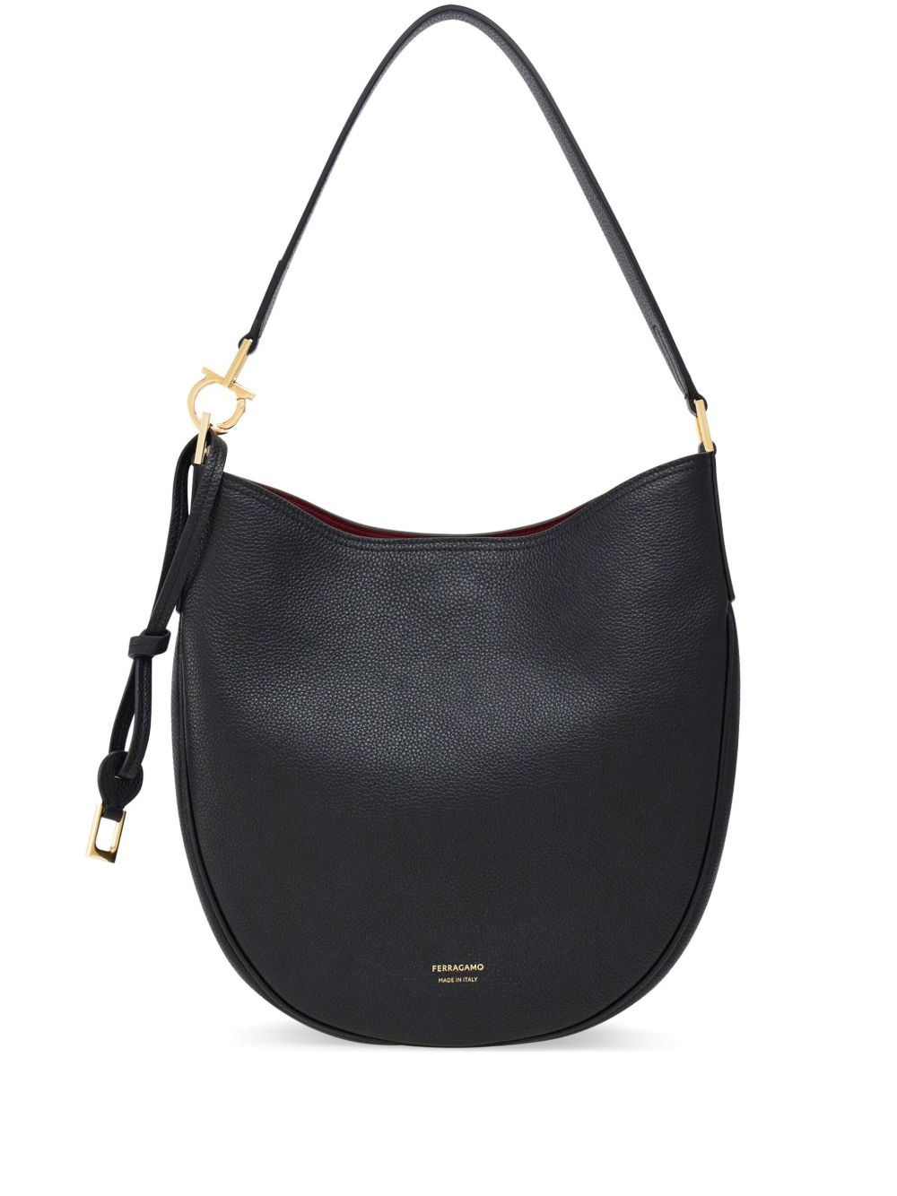 Ferragamo Medium Leather Hobo Bag