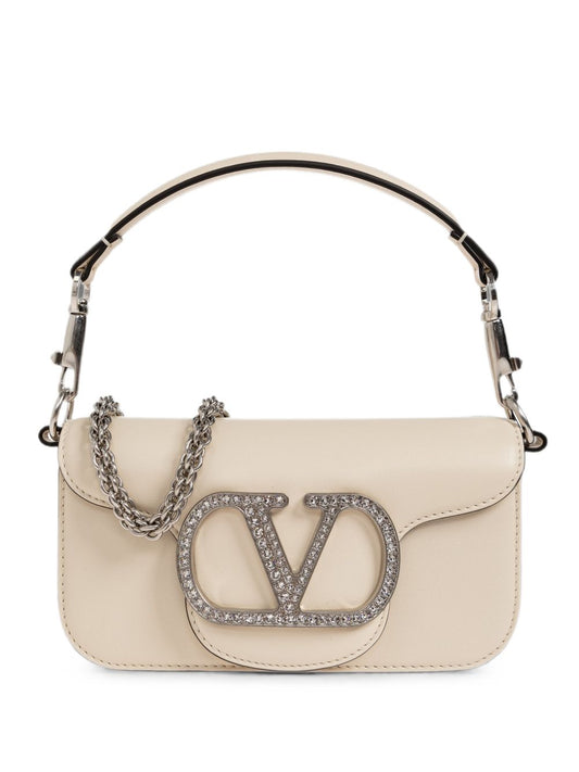 Valentino Garavani VLogo Crystal Embellished Bag