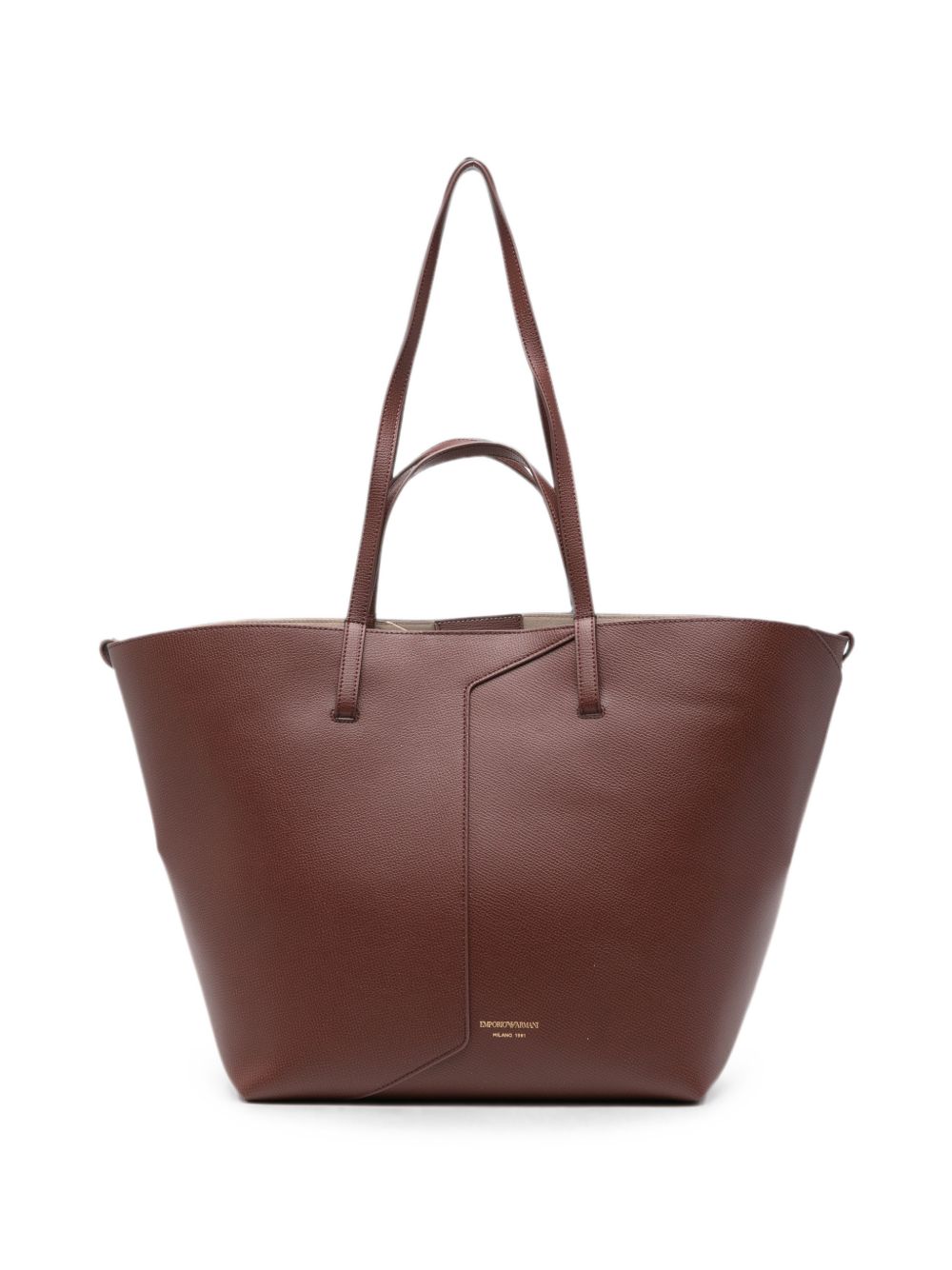 Emporio Armani Leather Tote Bag