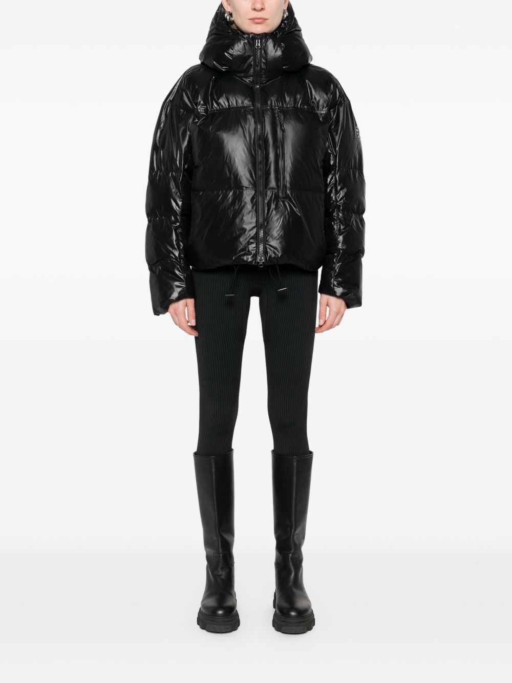 ADIDAS BY STELLA McCARTNEY Coats BLACK