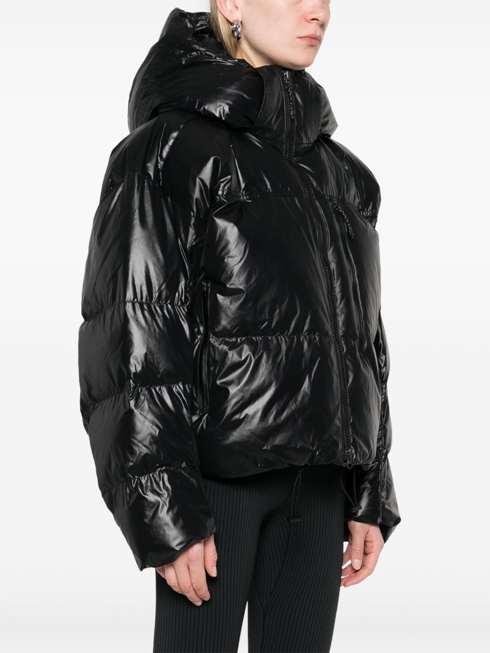 ADIDAS BY STELLA McCARTNEY Coats BLACK