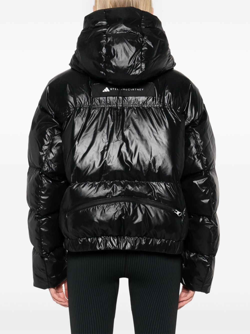ADIDAS BY STELLA McCARTNEY Coats BLACK