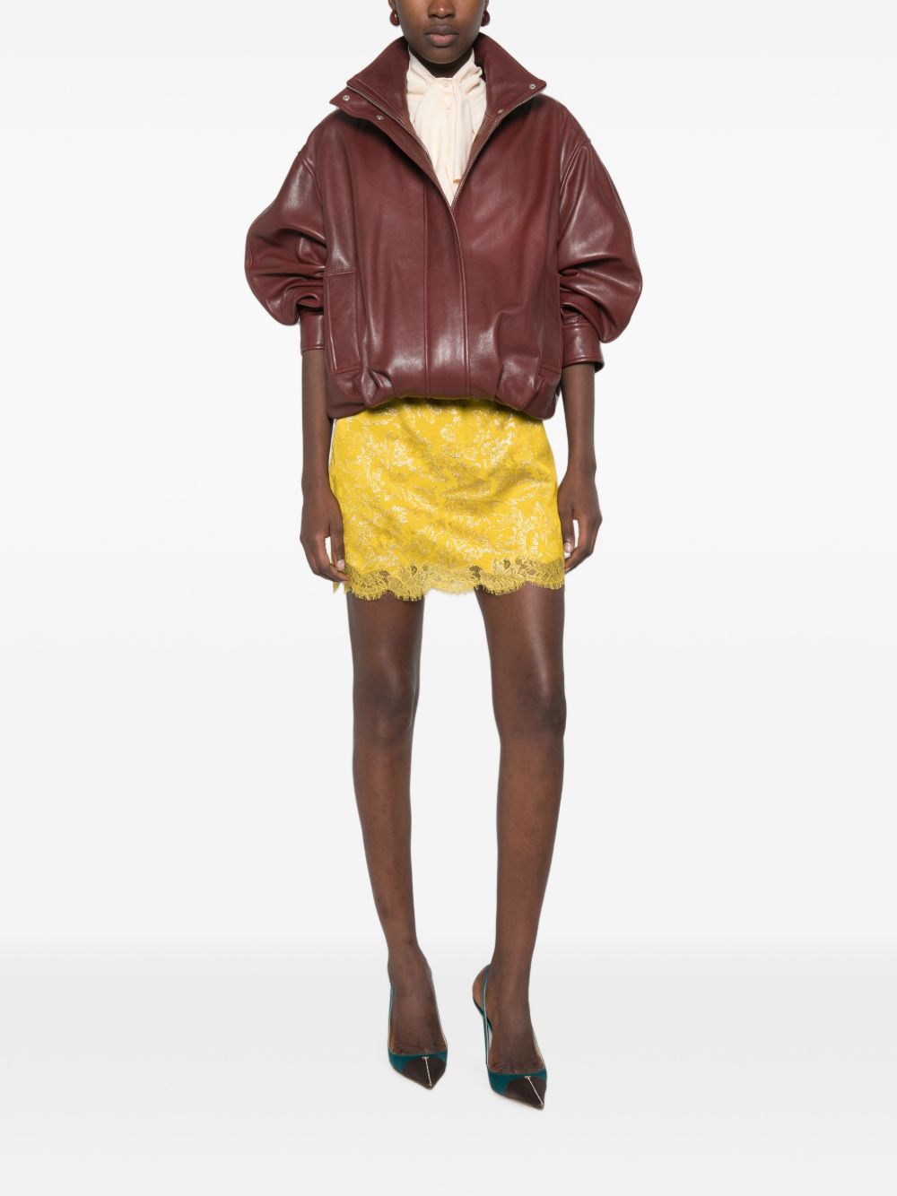 Saint Laurent Skirts YELLOW