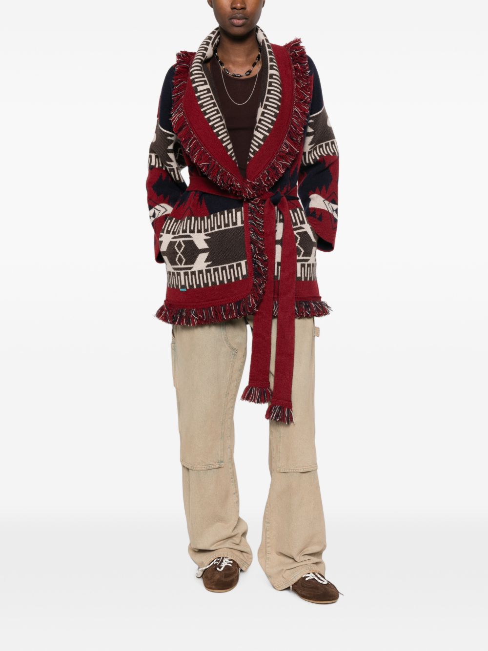 ALANUI Sweaters BORDEAUX
