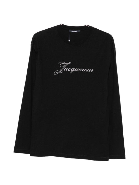 JACQUEMUS T-shirts and Polos BLACK