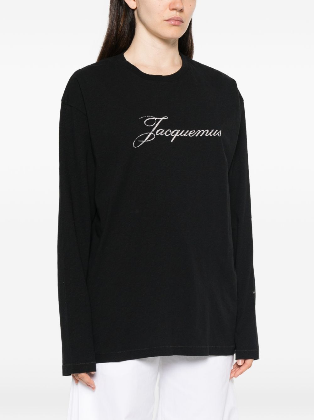 JACQUEMUS T-shirts and Polos BLACK