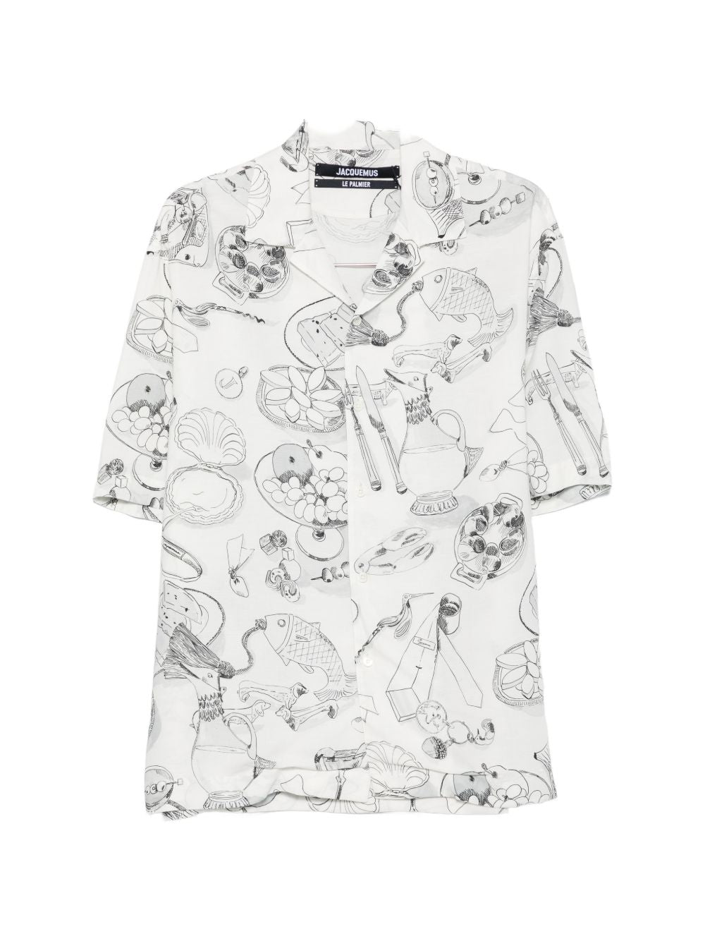 JACQUEMUS Shirts WHITE
