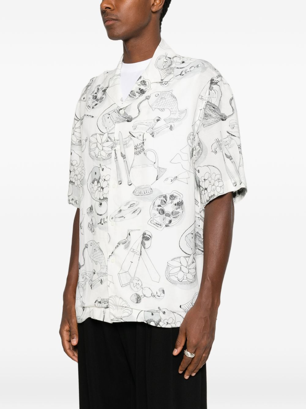 JACQUEMUS Shirts WHITE