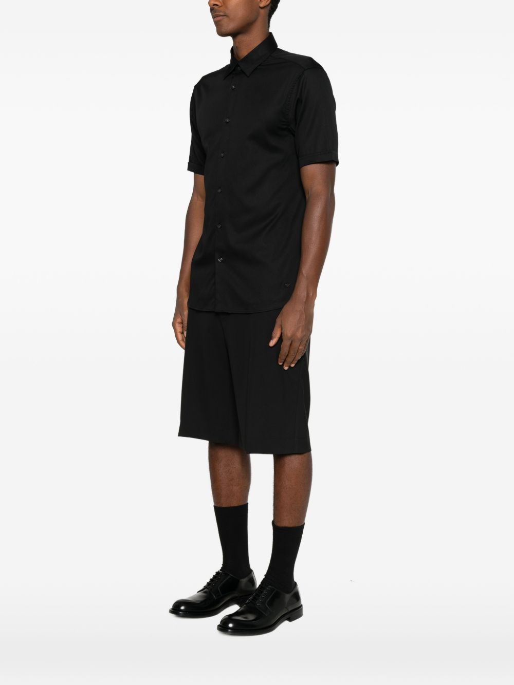 Emporio Armani Shirts BLACK