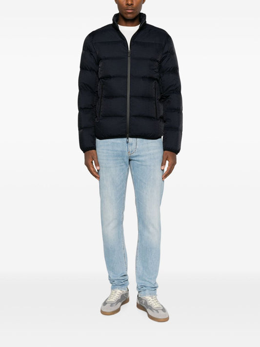 Emporio Armani Coats NAVY