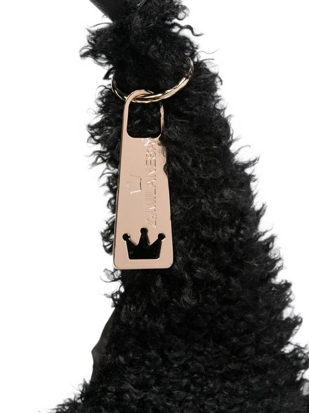 La Milanesa Oprah Faux-Shearling Bag