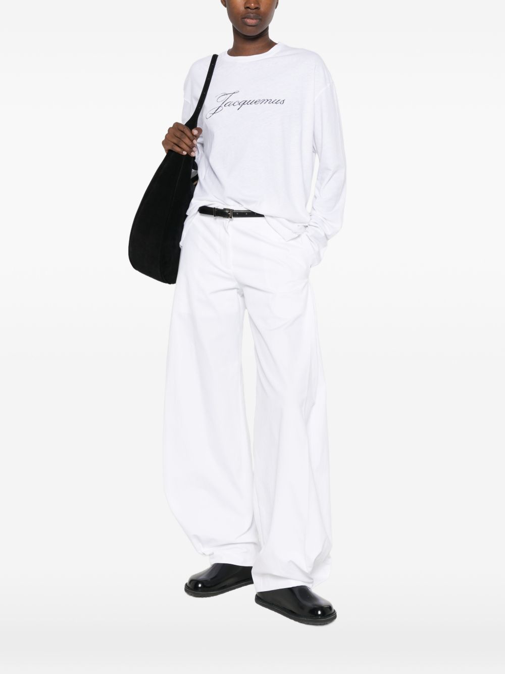 JACQUEMUS T-shirts and Polos WHITE