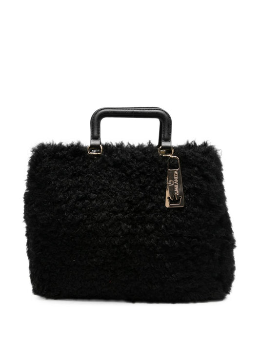 La Milanesa Amal Faux-Fur Bag