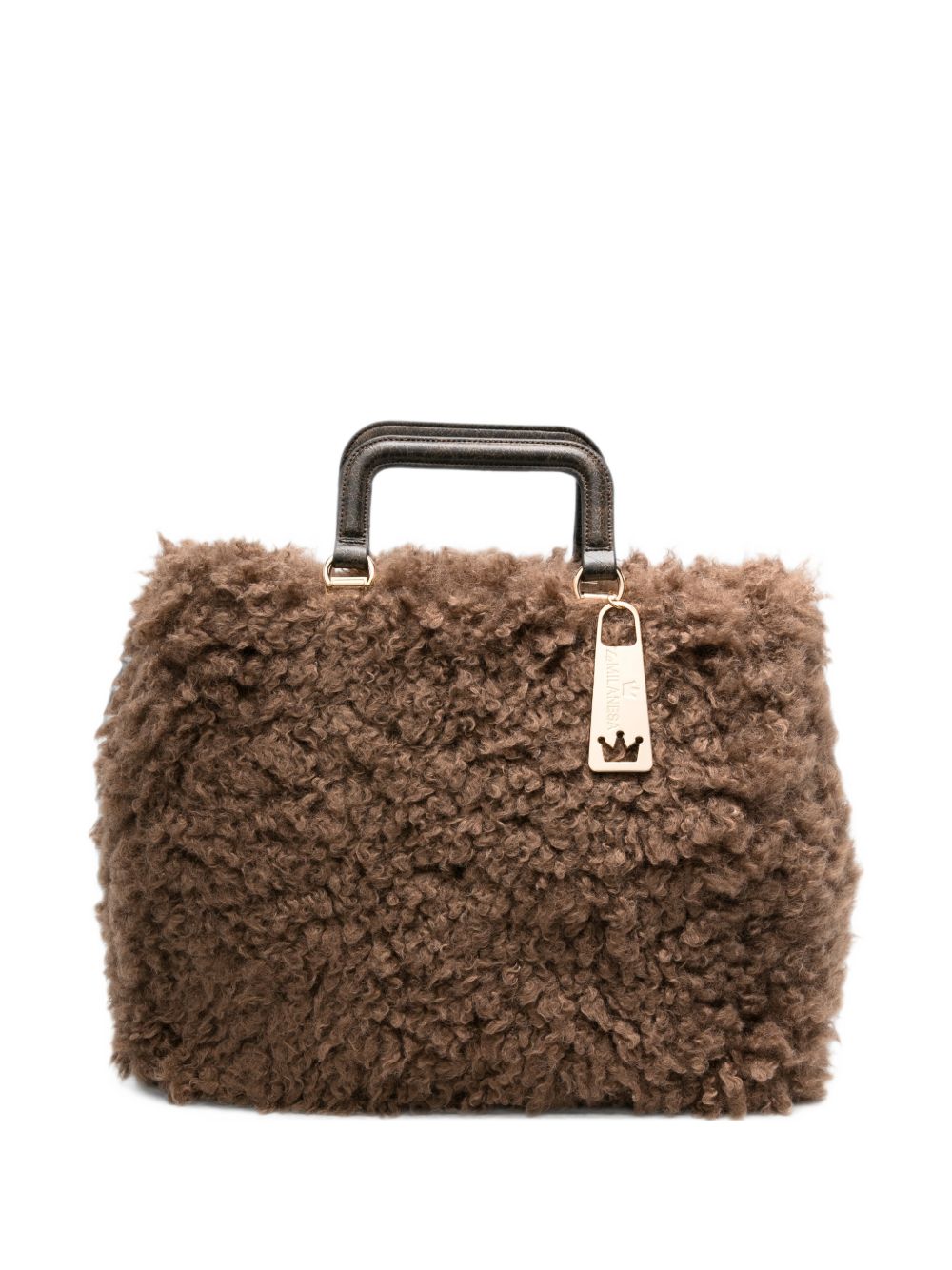 La Milanesa Amal Faux-Fur Bag