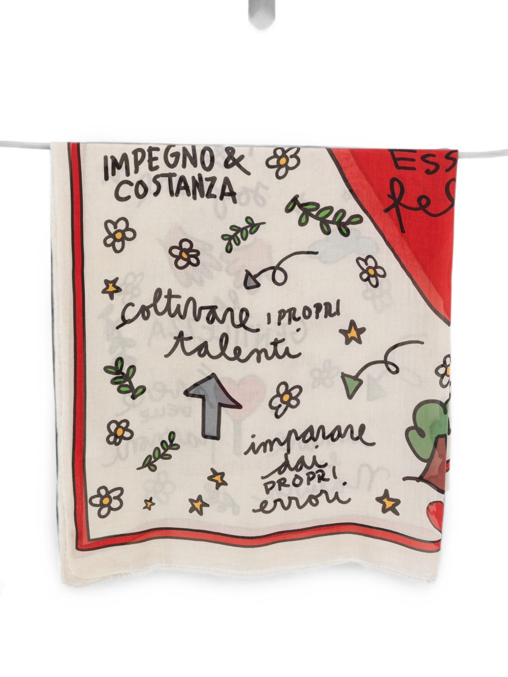 FALIERO SARTI Scarfs WHITE