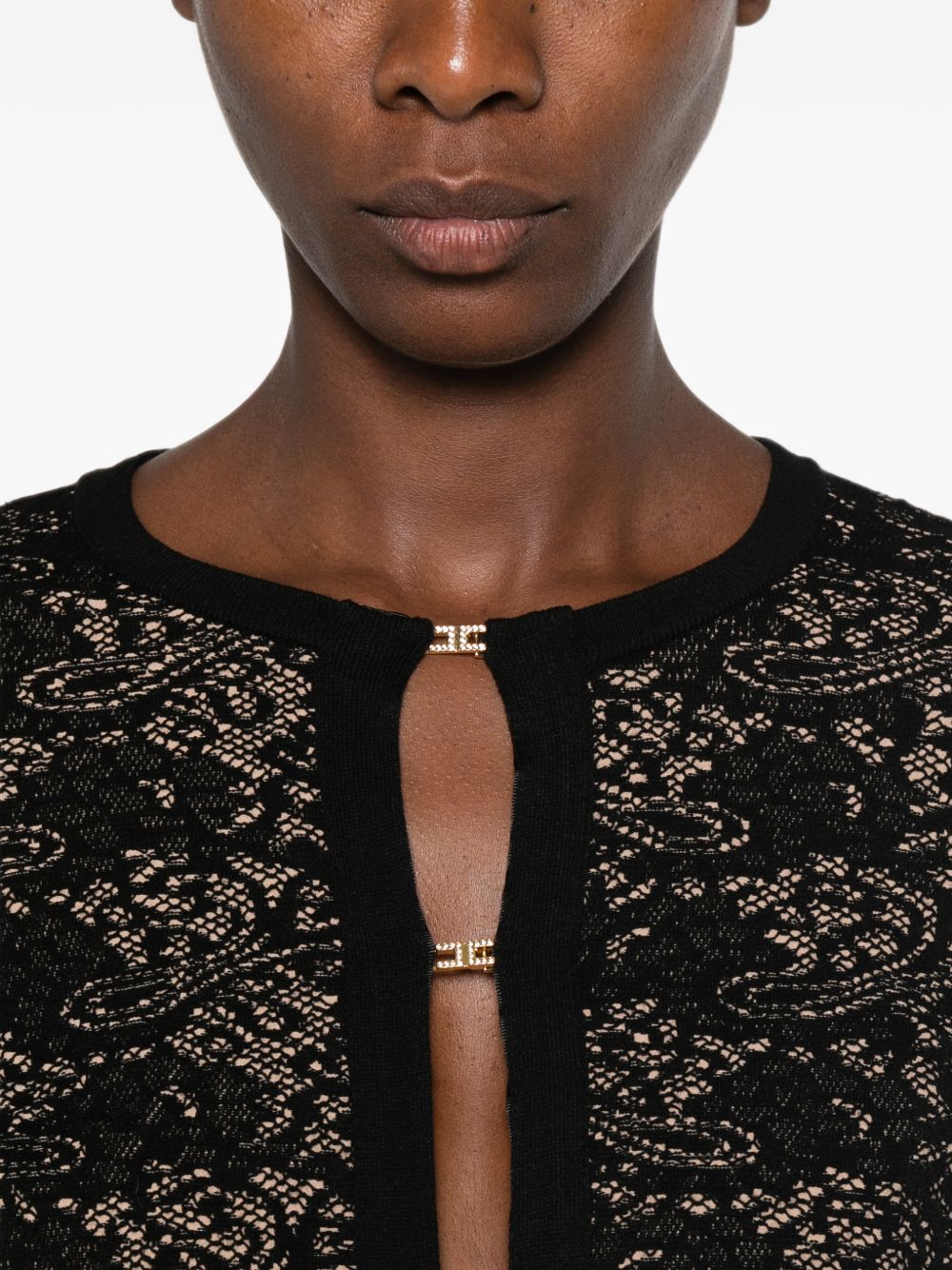 Elisabetta Franchi Sweaters BLACK