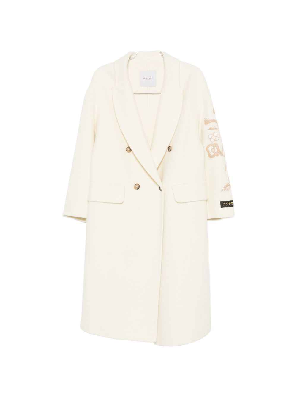 ERMANNO FIRENZE Coats WHITE