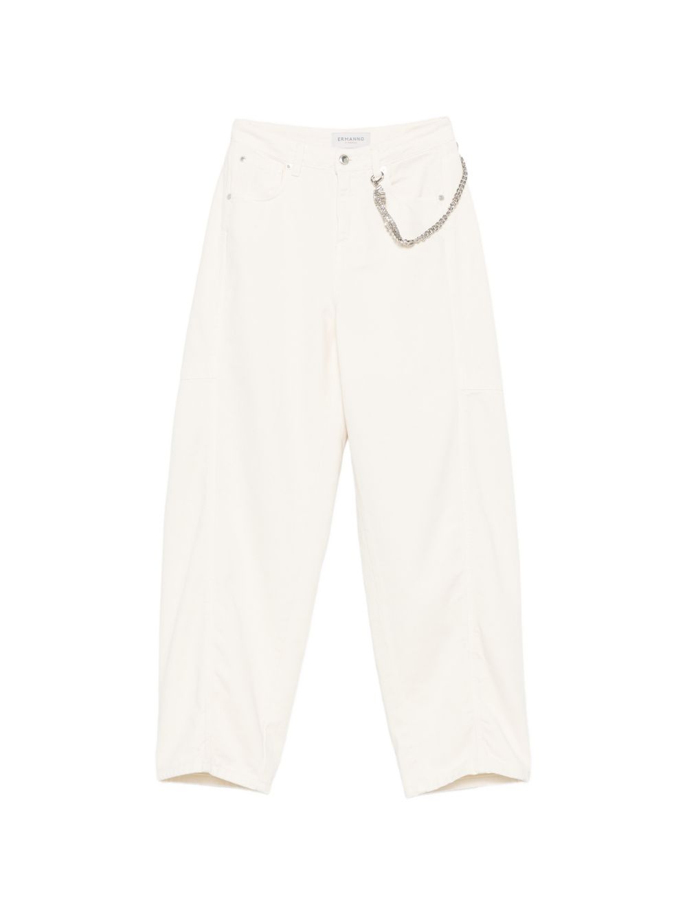 ERMANNO FIRENZE Trousers WHITE