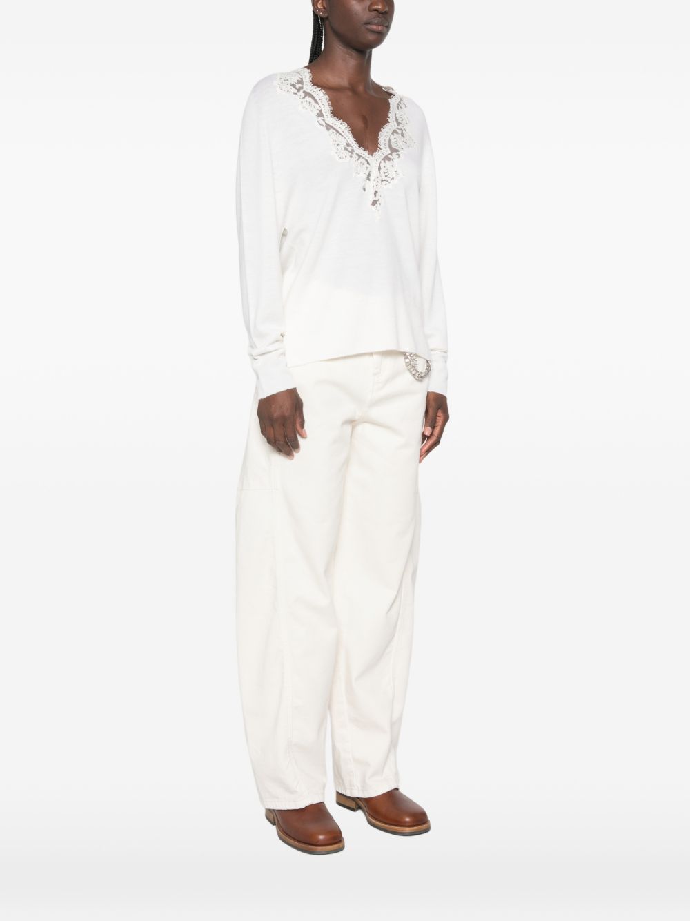 ERMANNO FIRENZE Sweaters WHITE