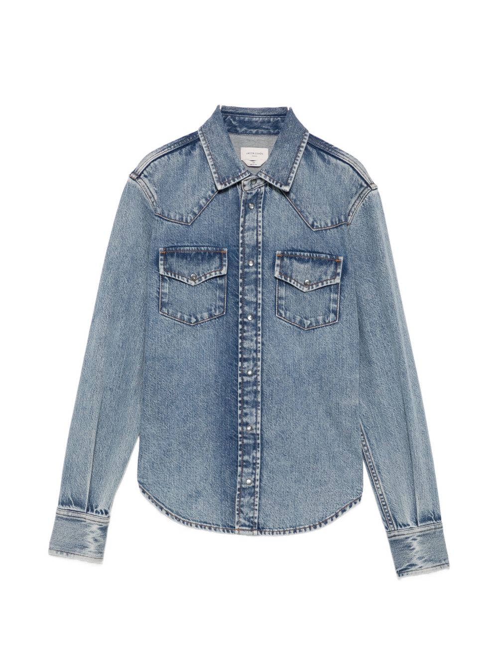 JACOB COHEN Shirts LIGHT BLUE