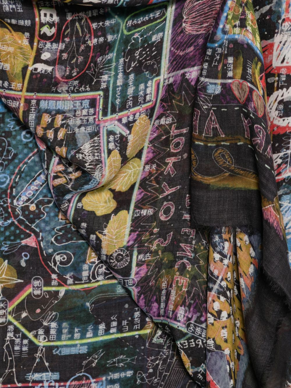 FALIERO SARTI Scarfs MULTICOLOR