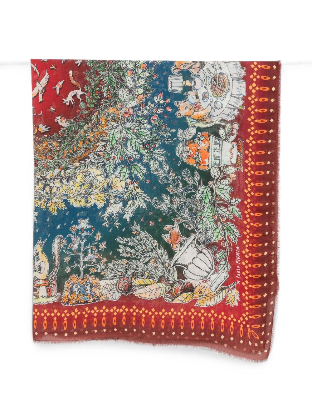 FALIERO SARTI Scarfs RED
