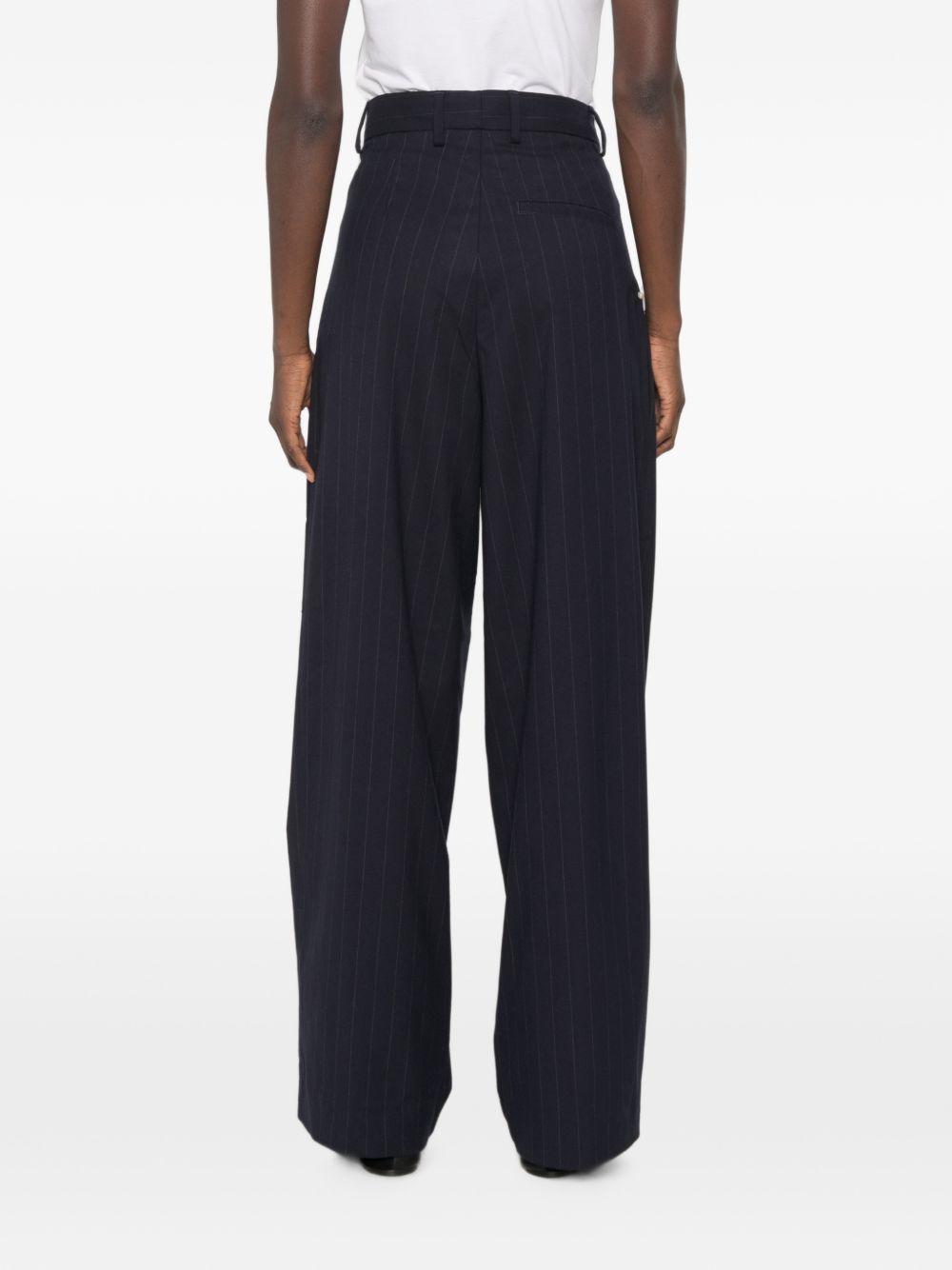 WHITE SAND Trousers BLACK