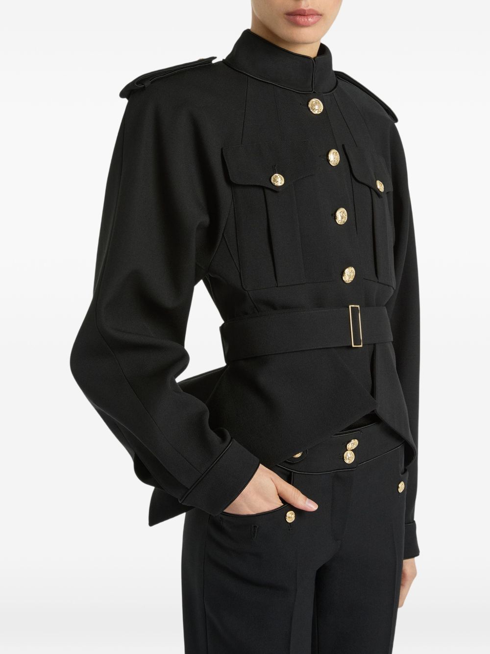 Balmain Jackets BLACK
