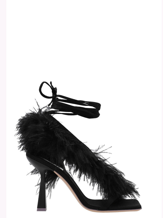 Sebastian Feather Wrap’ Sandals