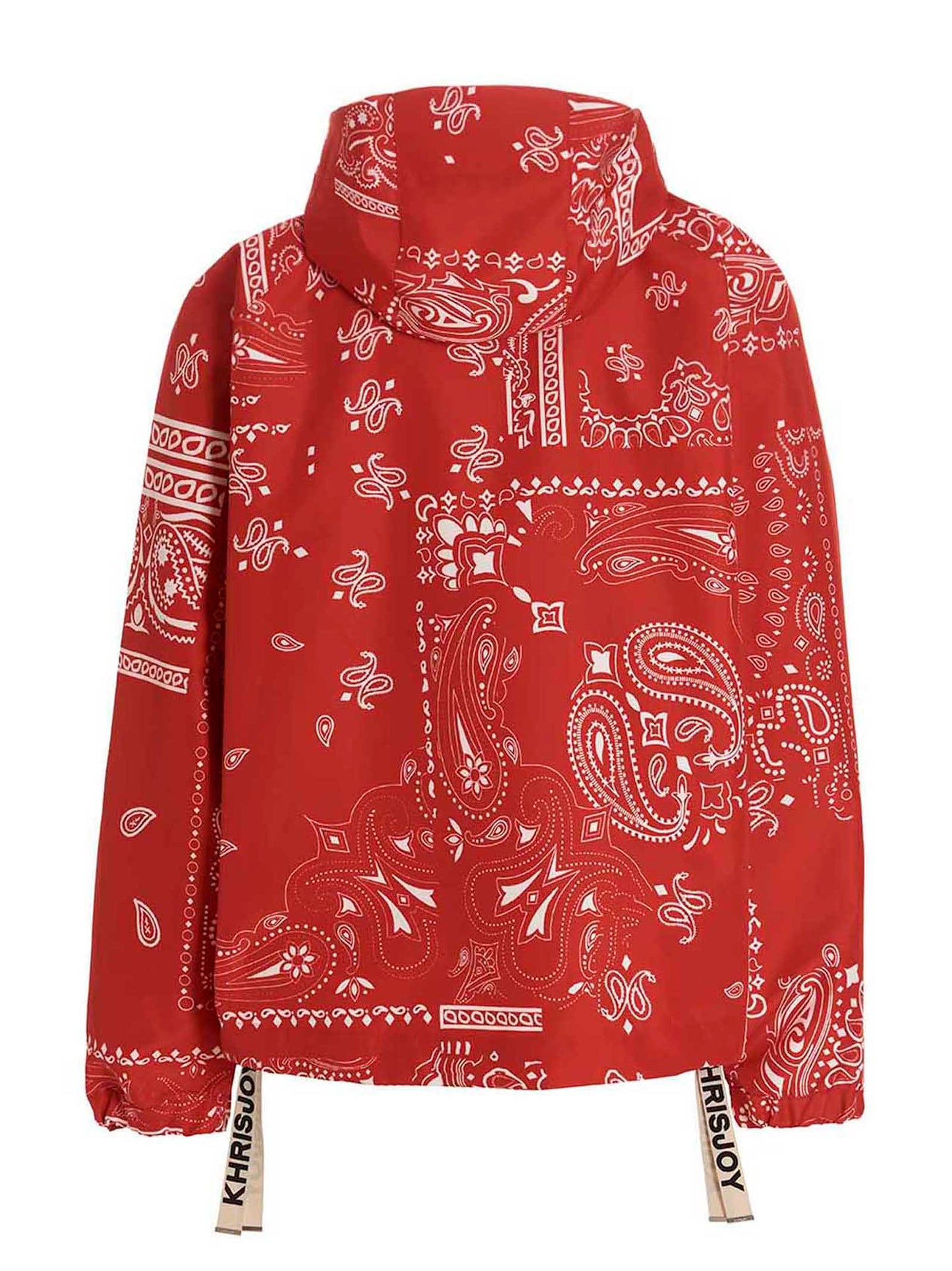 Khrisjoy Windbreaker Bandana Hood Jacket