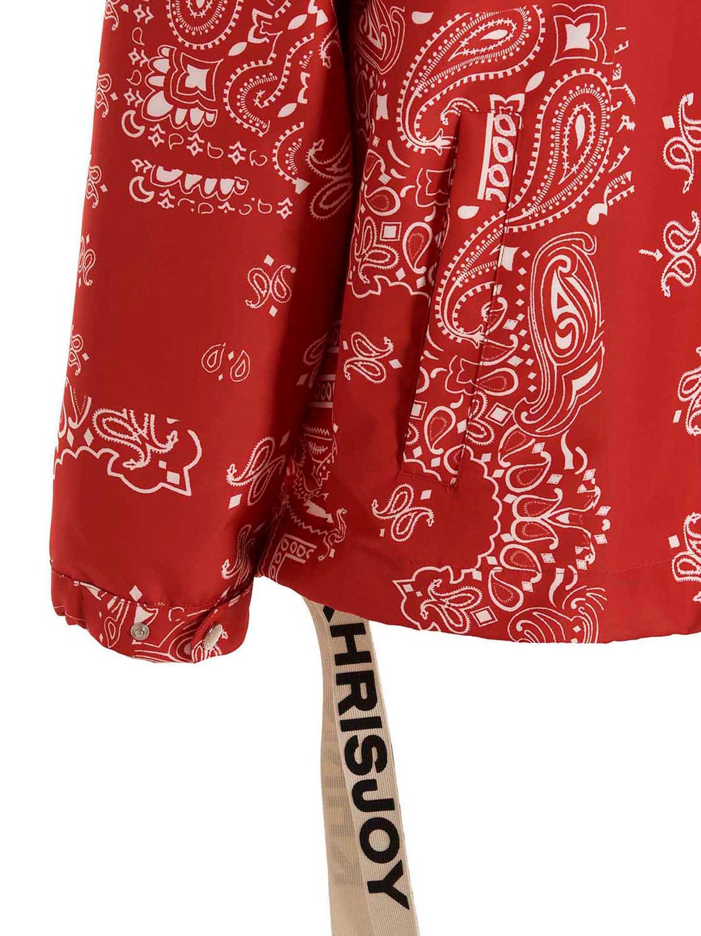 Khrisjoy Windbreaker Bandana Hood Jacket