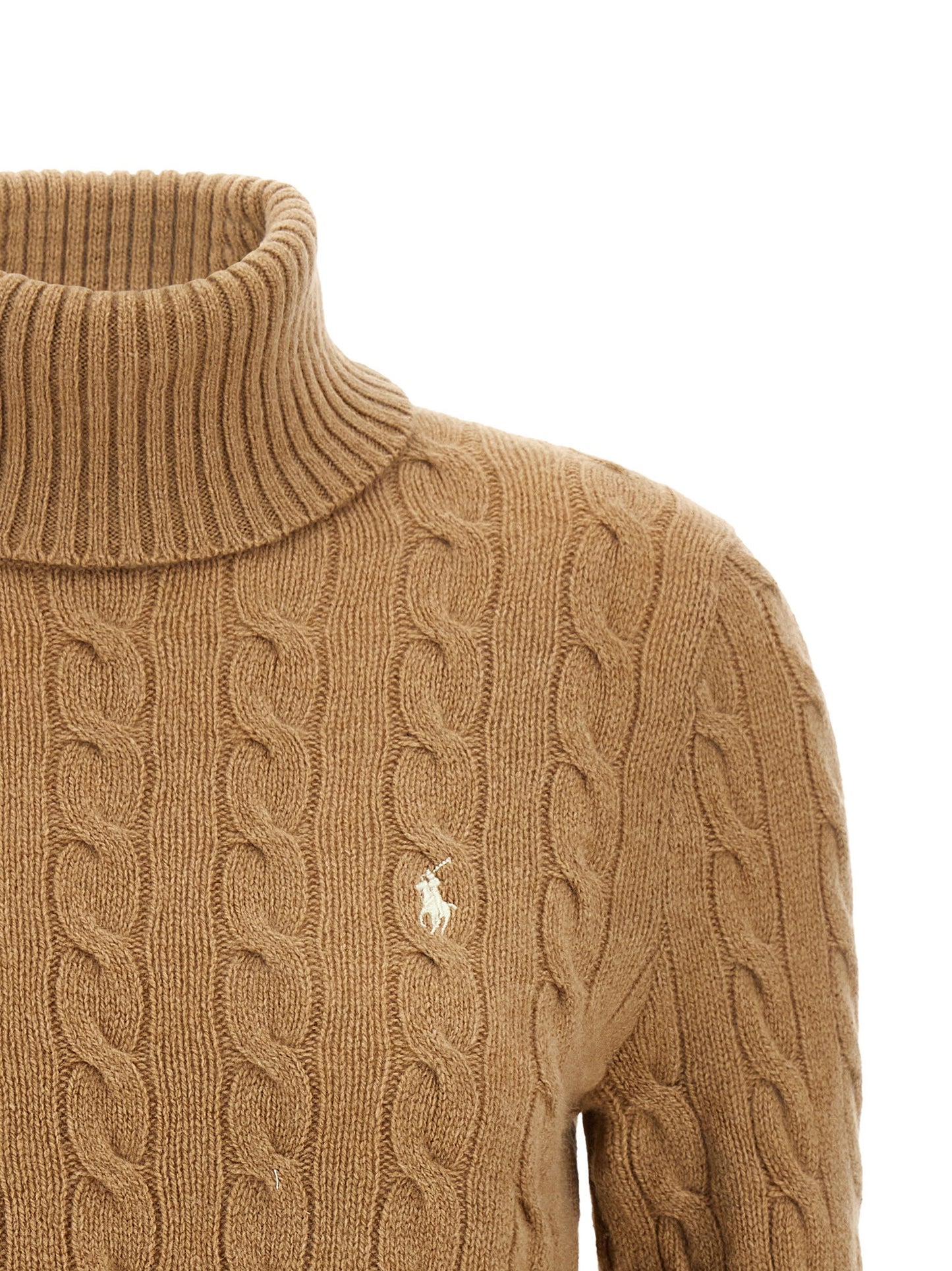 Polo Ralph Lauren Braided Turtleneck Sweater