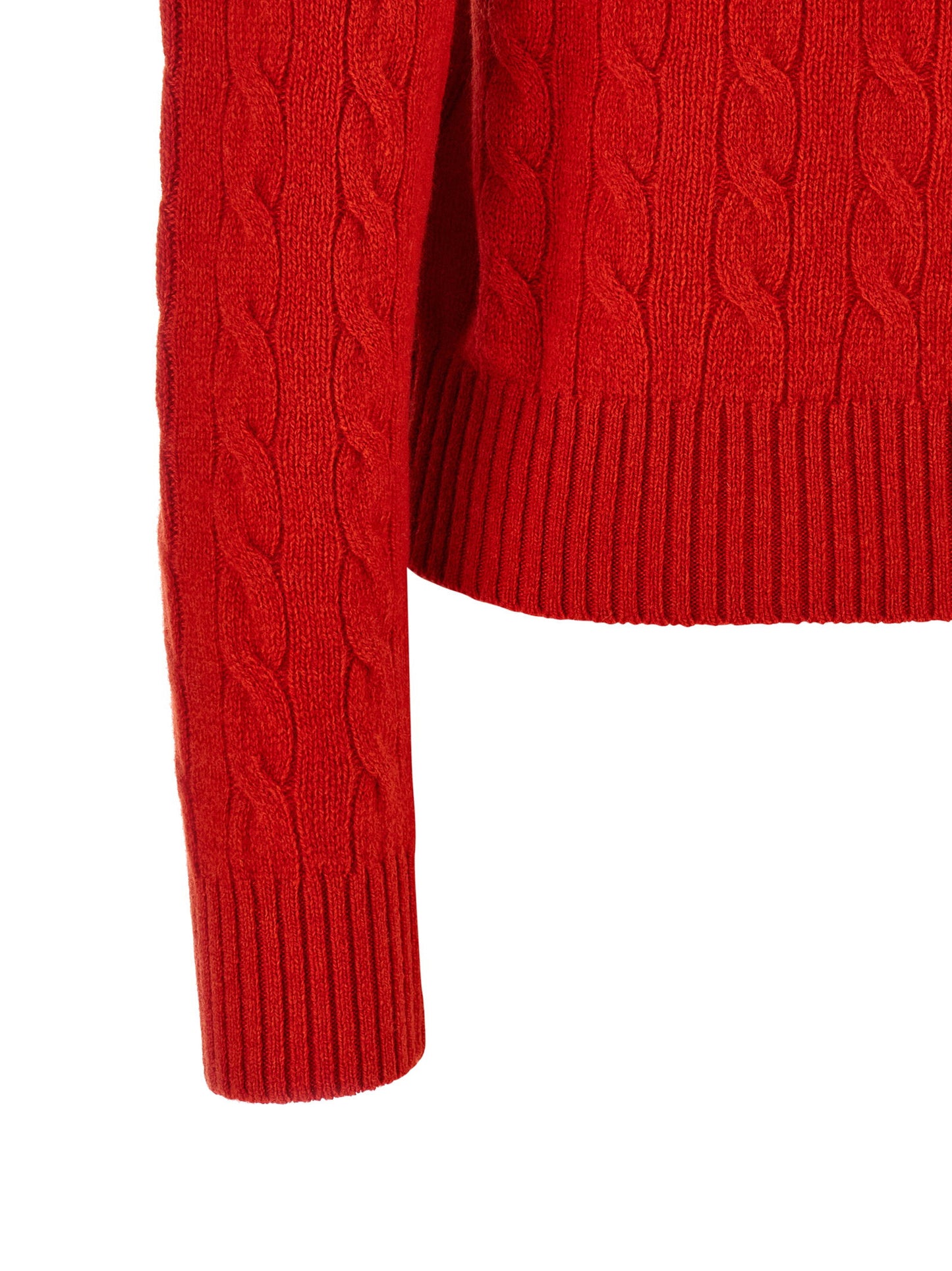 Polo Ralph Lauren Braided Knit Polo Shirt