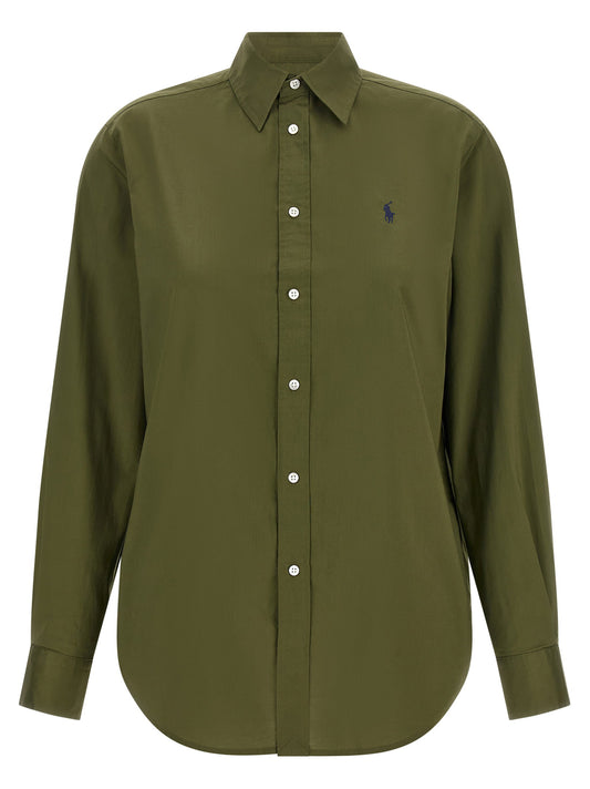 Polo Ralph Lauren Logo Embroidery Cotton Shirt