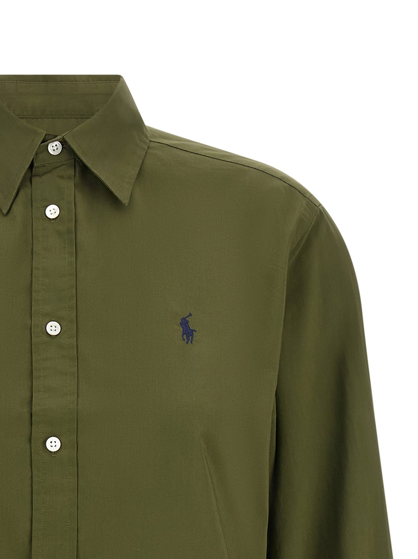 Polo Ralph Lauren Logo Embroidery Cotton Shirt