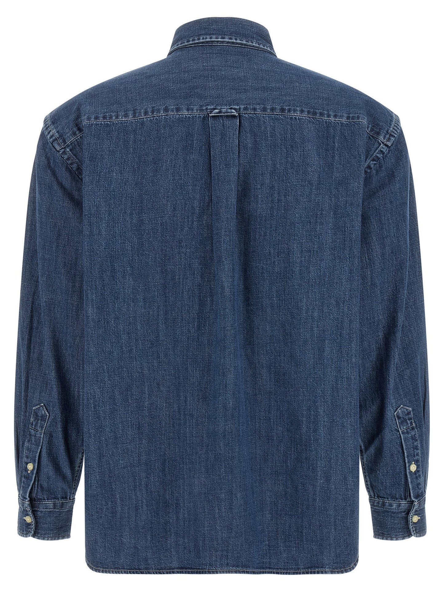 Polo Ralph Lauren Denim Shirt With Logo Embroidery
