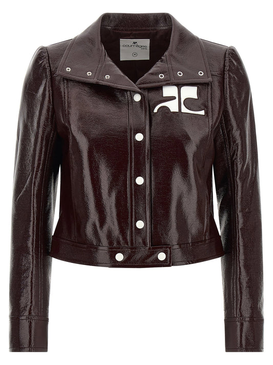 Courreges Reedition Vinyl Jacket