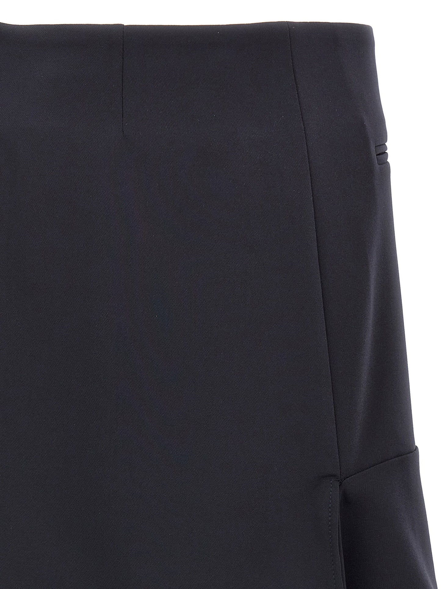 Courreges Reversed Belt Mini Skirt