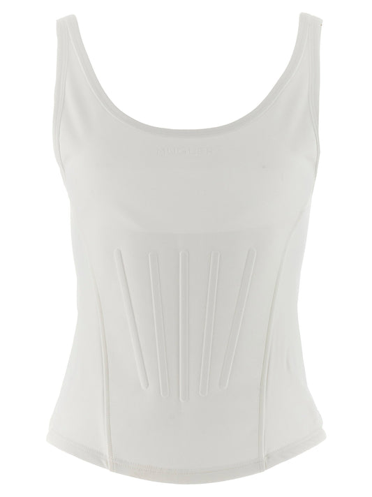 Mugler Corseted Tank Top